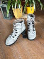 Stiefeletten weiß gefüttert Gr. 42 Josef Seibel Sachsen - Stolpen Vorschau