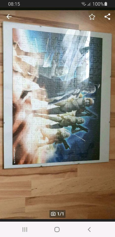 Star Wars Bild Puzzle in Burgstetten