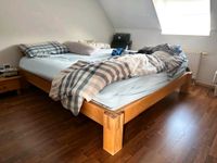 Doppelbett für Schlafzimmer massiv Holz mit Lattenrost und Matrat Hannover - Linden-Limmer Vorschau