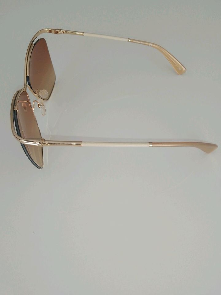 ⭐  LONGCHAMP ⭐ NEUE Designer Damensonnenbrille Sonnenbrille Gold in Mannheim