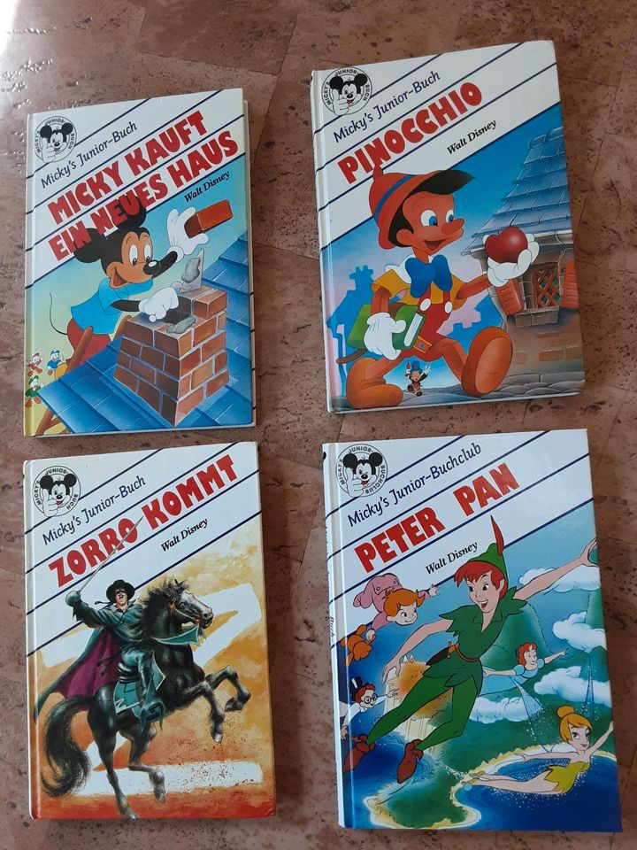 4 alte Micky Mouse Junior Bücher aus 1986/1987 in Taufkirchen Vils