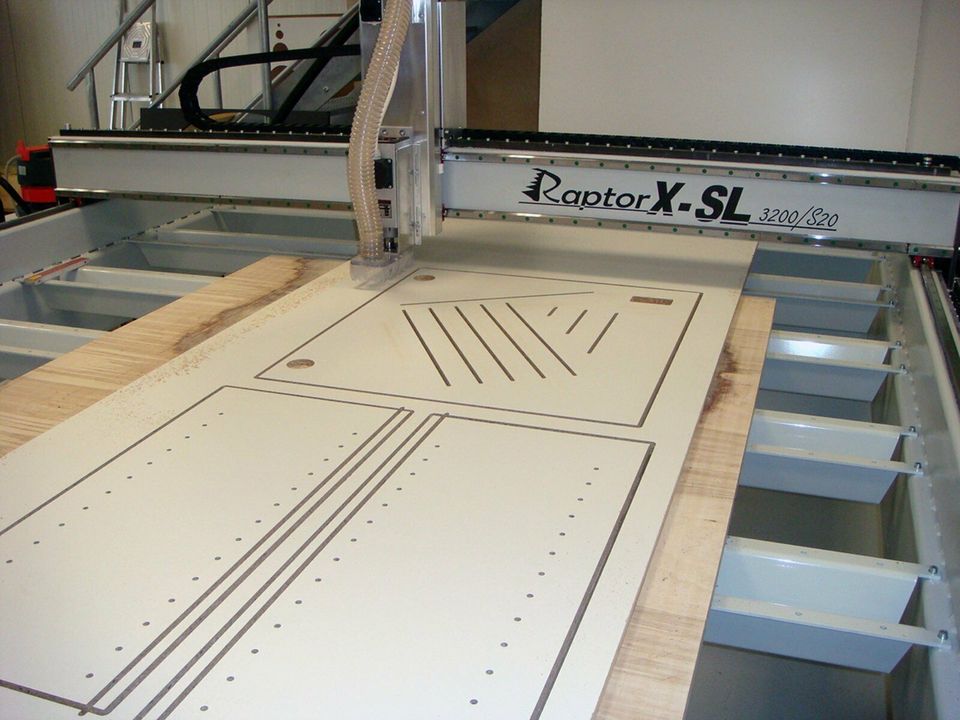 CNC Fräse XXL Bearbeitung, CNC Portalfräsmaschine CNC-STEP in Geldern