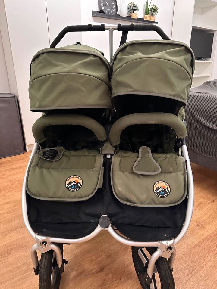 Geschwisterkinderwagen Bumbleride (Indie Twin/ Khaki) in Zorneding