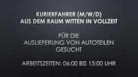 Kurierfahrer für die Auslieferung von Ersatzteilen gesucht Nordrhein-Westfalen - Witten Vorschau