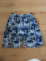 Blau weiß geblümte Badehose Shorts von Tom Tailor Nordrhein-Westfalen - Vreden Vorschau