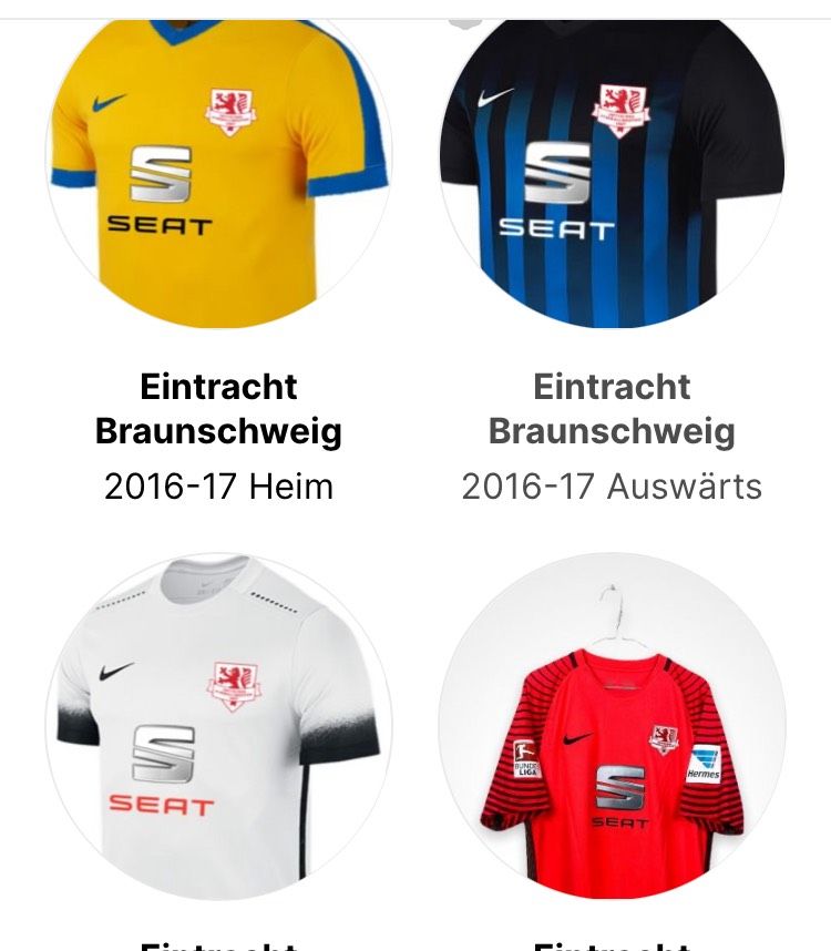 Suche Braunschweig Trikot 2016/17 in Lohne (Oldenburg)