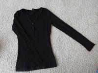 TCM, Langarmshirt, Feinripp, schwarz, Gr. 36/38, Baumwolle Nordrhein-Westfalen - Haltern am See Vorschau