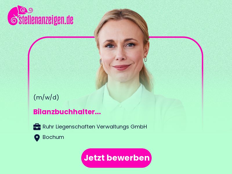 Bilanzbuchhalter (m/w/d) in Bochum