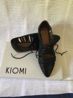 Sommerschuhe von Kiomi, schwarz, Gr. 38, Leder Nordrhein-Westfalen - Kall Vorschau