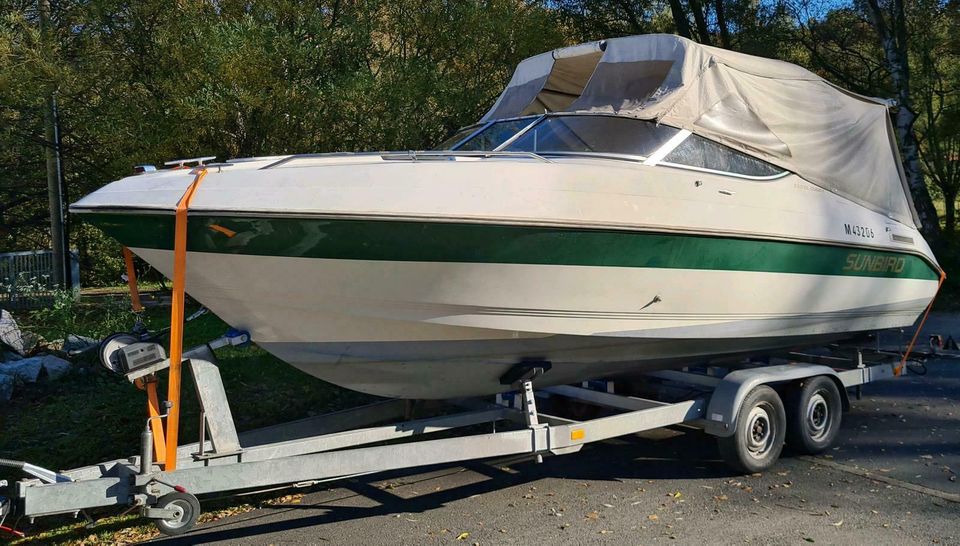 Mit Boje Hohenwarte Sportboot Sunbird 220 Trailer Boot Motorboot in Erfurt