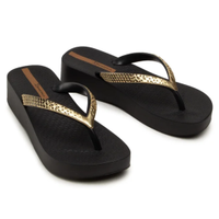 ❤️ Ipanema ❤️ Sandale/Flip-Flop *NEU* | Plateau, schwarz, gold Bayern - Germering Vorschau