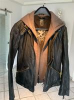 schwarze Damen Lederjacke Gr.M, abnehmbarer Kragen mit Kapuze Nordrhein-Westfalen - Welver Vorschau