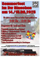 14./15.06. Sommerfest im BW Glauchau Sachsen - Remse Vorschau