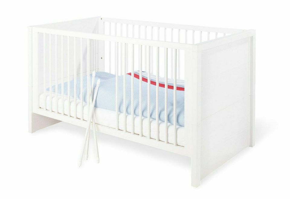 Pinolino - 111636 Aura - Kinderbett Babybett Bett 140 x 70 cm in Nettetal