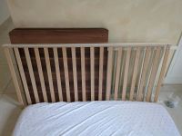 Babybett 140x70cm - braun-weiß Saarland - Schiffweiler Vorschau