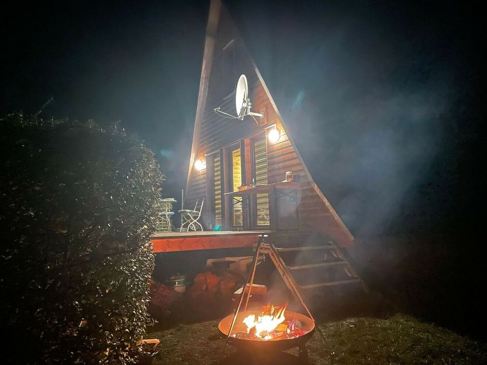 Vermiete Ferienhaus Finnhütte an der Bleilochtalsperre in Bad Lobenstein