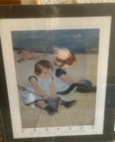 Bild Druckbild Cassatt am Strand Poster hinter Glas Bayern - Burgau Vorschau