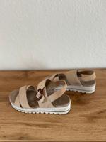 Jana Plateau Sandale beige Gr. 39 Nordrhein-Westfalen - Bad Salzuflen Vorschau
