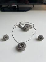 Blumen Schmuck Set, Kette + Ohrringe + Armband, stainless steel Berlin - Neukölln Vorschau