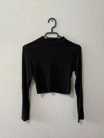 Shein | Langarmshirt | schwarz | cropped | Gr. 36/S Niedersachsen - Vechta Vorschau