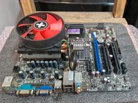 MSI K9N6PGM2-V2 Mainboard mit CPU und Speicher Niedersachsen - Rodenberg Vorschau