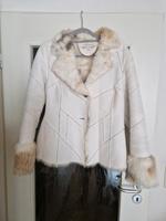 Fake fur Jacke in Gr. 42 in cremeweiß von Amisu Frankfurt am Main - Berkersheim Vorschau