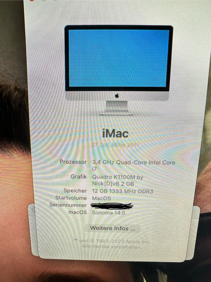 Apple imac 27 Zoll in Dresden