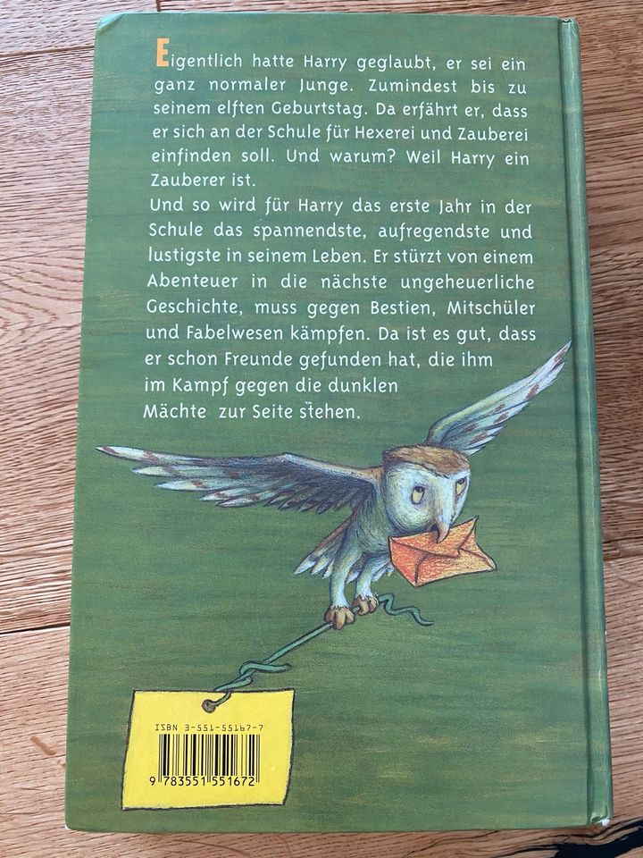 Harry Potter und der Stein dee Weisen (Buch) in Öhringen