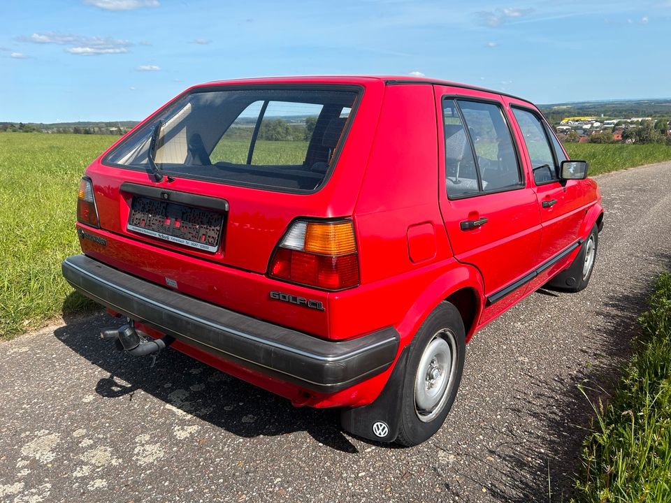 VW Golf 2 1.6 CL 65000km Automatik 1987 in Fahrenbach