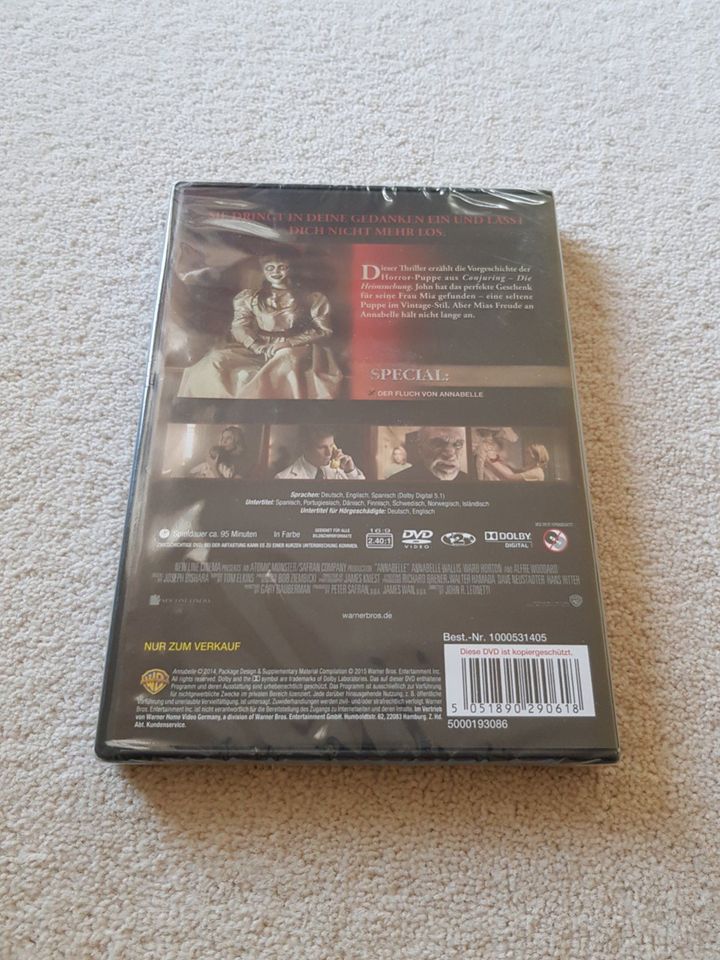 Annabelle – DVD – Neu und originalverpackt in Pleinfeld