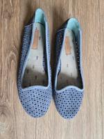 Damenschuhe Ballerina, Cox, Größe 38, blau Schleswig-Holstein - Hohenlockstedt Vorschau