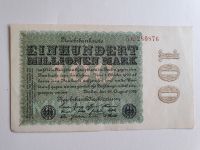 Reichsbanknote Einhundert Millionen Mark August 1923, Top Altona - Hamburg Lurup Vorschau