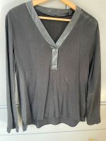 Opus Bluse schwarz M 38 Schlupfbluse Shirt Leder leger Buchholz-Kleefeld - Hannover Groß Buchholz Vorschau