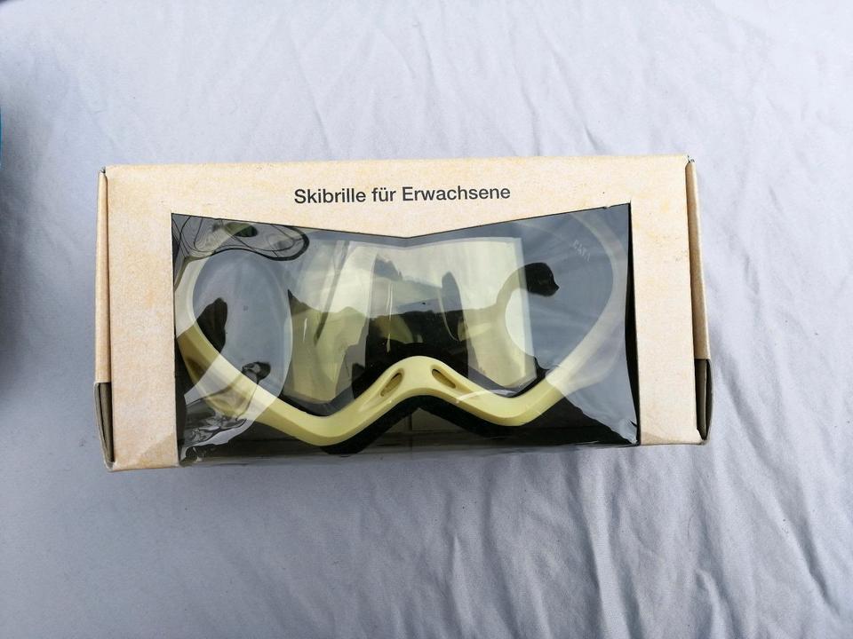 Neu OVP Skibrille für Erwachsene crane schwarz gelb snowboard in Worms