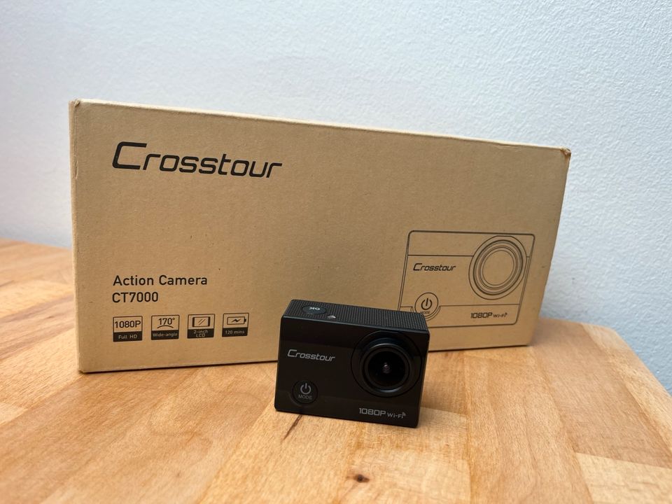 Crosstour Action Camera CT7000 inkl. Zubehör in Papenburg