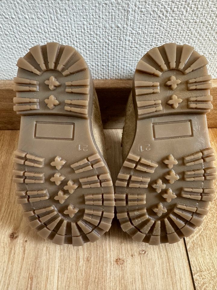 Festliche Babyschuhe Braun Gr 21 Taufe NEU in Nordholz