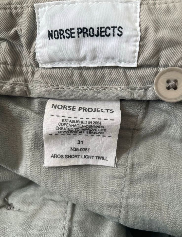 Norse Projects Aros Short Light Twill in Düsseldorf