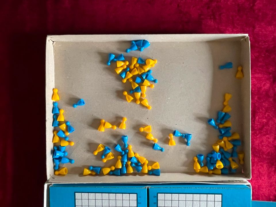 DDR Brettspiel Treffer Schiffe versenken VEB Plasticart Spiel in Lübz