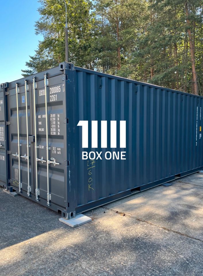 ✅ 20 Fuß Seecontainer | Lagercontainer | Materialcontainer kaufen in Berlin