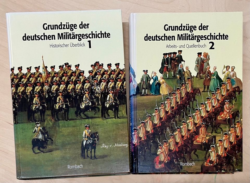 Grundzüge der deutschen Militärgeschichte Band 1 und 2 in Großpösna
