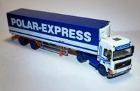 Herpa Volvo F12 Globetrotter Kühlkoffer Sattezug Polar-Express H0 Schleswig-Holstein - Raisdorf Vorschau