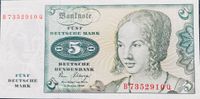 BRD  10 x 5 Deutsche Mark Scheine Bayern - Oberkotzau Vorschau