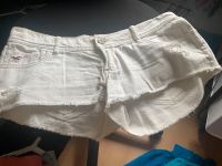 Hollister Jeans-Shorts weiß Hessen - Hofheim am Taunus Vorschau