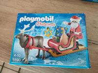 Playmobil 5590 Weihnachtsmann mit Schlitten Neuwertigen Nordrhein-Westfalen - Oer-Erkenschwick Vorschau