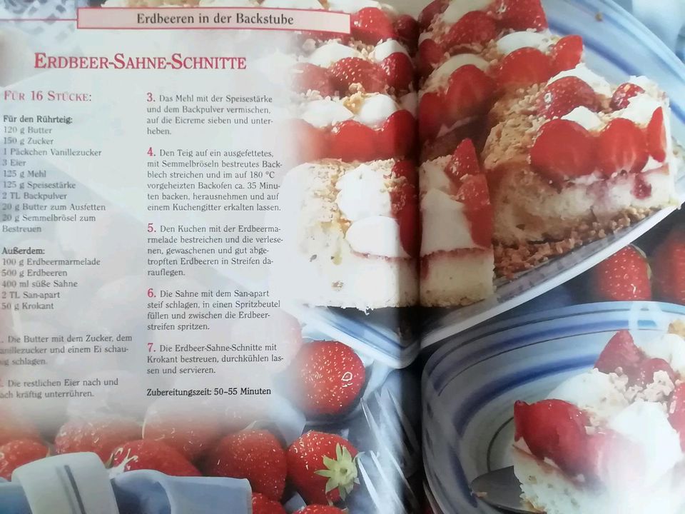 Köstlich und lecker Spargel und Erdbeeren von garant Buch in Buttstädt