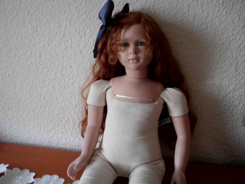 Ruth Treffeisen Puppe, Künstlerpuppe Annabelle, Größe ca. 73 cm in Altena