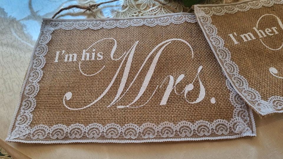 Mr. & Mrs. Stuhlbanner Hochzeit vintage in Birkenwerder