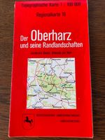 Topographische Karte Südniedersachsen Göttingen Goslar Holzminden Niedersachsen - Cuxhaven Vorschau