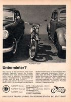 Kreidler Florett Super Weerbung Reklame Vintage-dko 1964 Baden-Württemberg - Schopfheim Vorschau