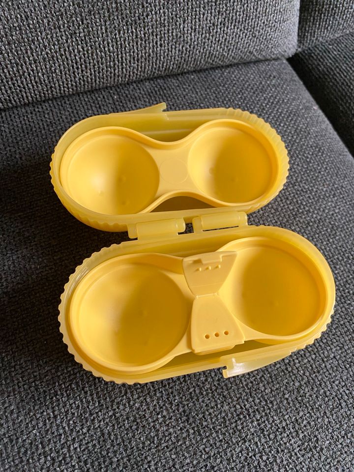 Tupperware Zwei-dabei Eierbehälter gelb in Minden